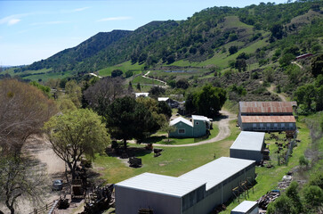 Looking Down on San Benito County Historical Park