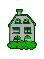 Häuschen Gemaltes Haus 