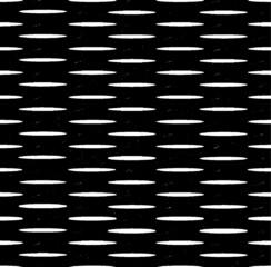 Rough, irregular texture composed of monochrome geometric elements. Overlay distressed grunge background. Abstract vector illustration. Isolated on white background. EPS10