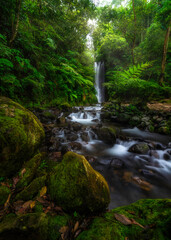 Sadim waterfall in Subang Indonesia