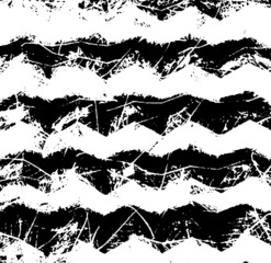 Rough black and white texture vector. Distressed overlay texture. Grunge background. Abstract textured effect. Vector Illustration. Black isolated on white background. EPS10