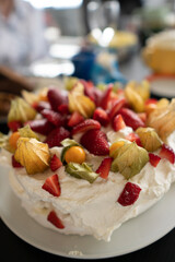cake with fruit