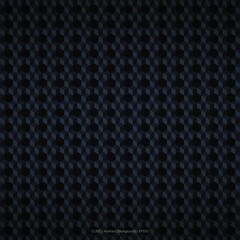 Dark Blue Cube Geometric Post Background. Cube Pattern Abstract Background. Vector illustration