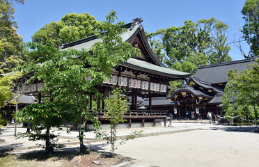 今宮神社　拝殿　京都市