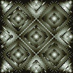 
Pattern with a black-and-white gradient . Abstract metallic background