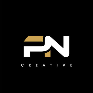 PN Letter Initial Logo Design Template Vector Illustration