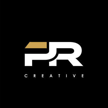 3D Letter PR or RP initial alphabet logo design template element Stock  Vector | Adobe Stock