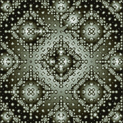 Pattern with a black-and-white gradient . Abstract metallic background