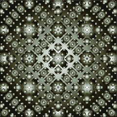 Pattern with a black-and-white gradient . Abstract metallic background