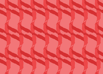 Vector texture background, seamless pattern. Hand drawn, red colors.