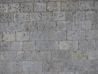 Murs de différentes couleur de pierre