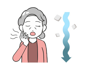 低血糖　高齢女性