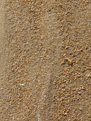 Prise de vue de sable en bord de mer