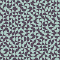 Abstract Geometric Pattern generative computational art illustration
