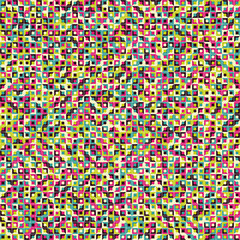 Abstract Geometric Pattern generative computational art illustration
