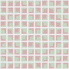 Abstract Geometric Pattern generative computational art illustration