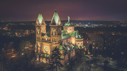 Basilica In Night