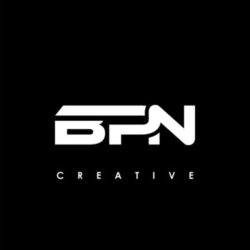 BPN Letter Initial Logo Design Template Vector Illustration