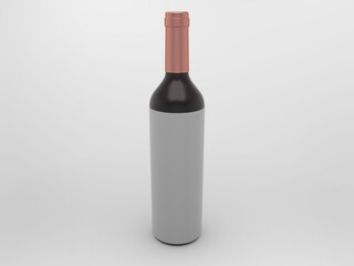red wine bottle