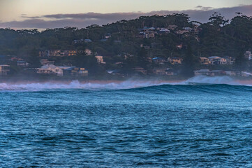 Summertime surfs up - early mornings at the beach