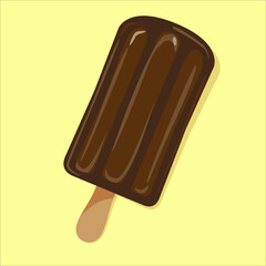 Tasty chocolate icecream