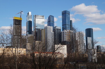 city skyscrapers