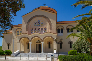 Fototapeta na wymiar Monastery of Saint Gerasimos on Kefalonia island, Greece
