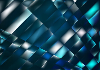 Fototapeta na wymiar Abstract Dark Blue Geometric Background