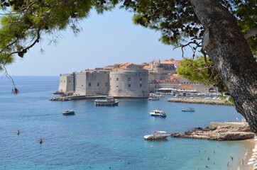 Dubrovnik , Croatia , city old town - obrazy, fototapety, plakaty