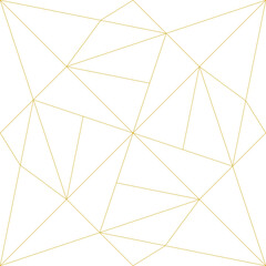 Geometric of  line art pattern. Design polygon stripe gold on white background. Design print for illustration, texture, textile, wallpaper, background.