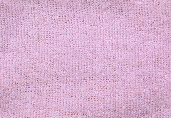 Terry towel close-up