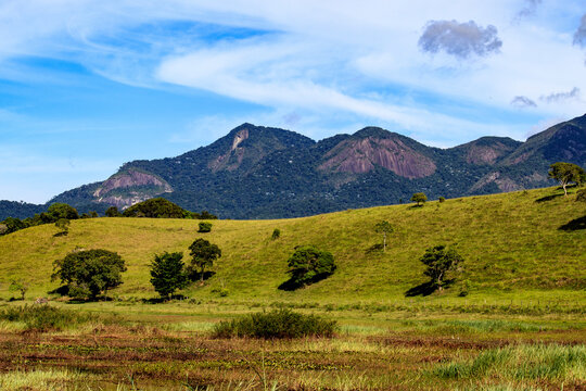 Serra Do Mar In The Background