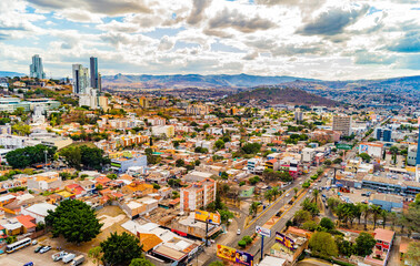 view of the city