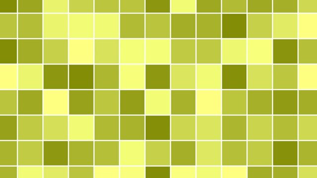 Random animation of yellow tiles