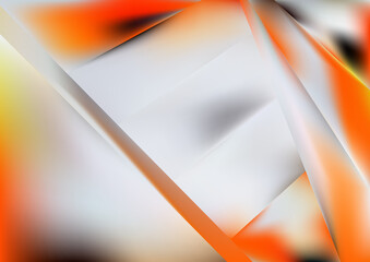 Abstract Orange and Grey Graphic Background Vector