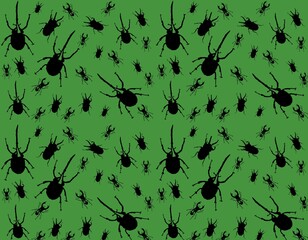 
insects bugs, patterns