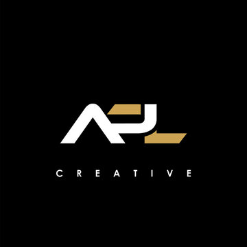 APL Letter Initial Logo Design Template Vector Illustration