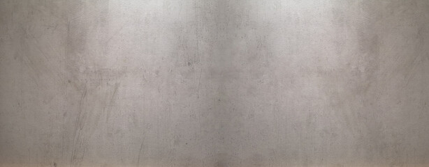 Scratch on cement wall bare polished grey color and smooth surface texture concrete material