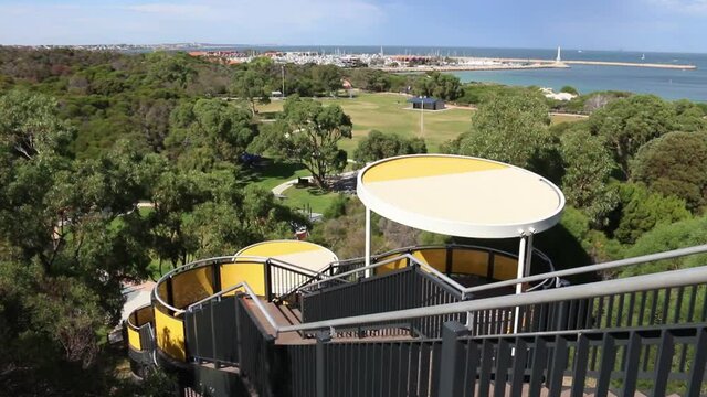 View From The Top Of  Jacobs Ladder Of The North, Whitfords Nodes Park