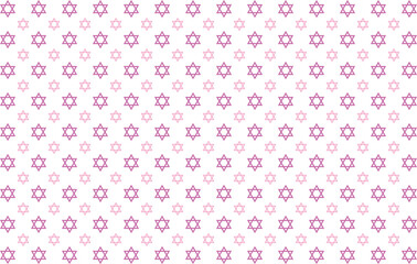 背景素材　ヘキサグラムのシンプルなパターン柄　ピンク