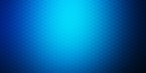 Obraz premium Dark BLUE vector texture in rectangular style.