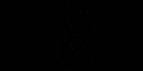 Obraz premium Dark Green vector layout with bright stars.