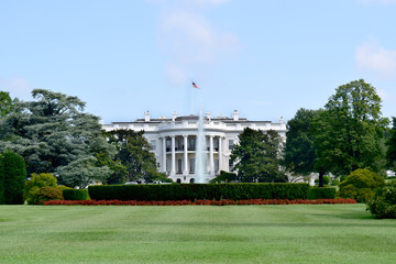 The White House - Washington DC, United States.  Construction started in October 13, 1792 and completed in November 1, 1800.