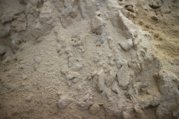 sand in construction texture background