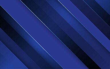 Obraz premium Illustration vector graphic of abstract black and blue color background diagonal