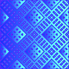  Pattern with a blue-and-white gradient . Abstract background