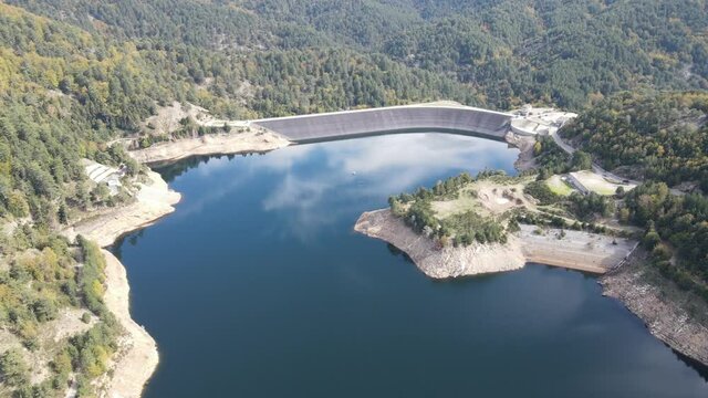 Dam of Menta Lake Calabria