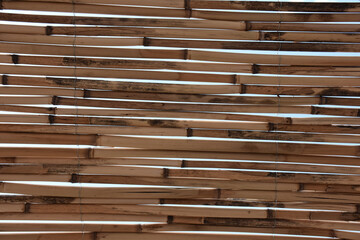 stack of wooden sticks