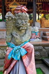 Bali traditional Indonesia style dragon statue 