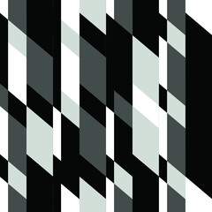 Colorful geometric pattern background design. Seamless Retro Abstract modern art decorative geometry